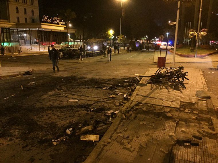 El día después de los disturbios en Viña del Mar
