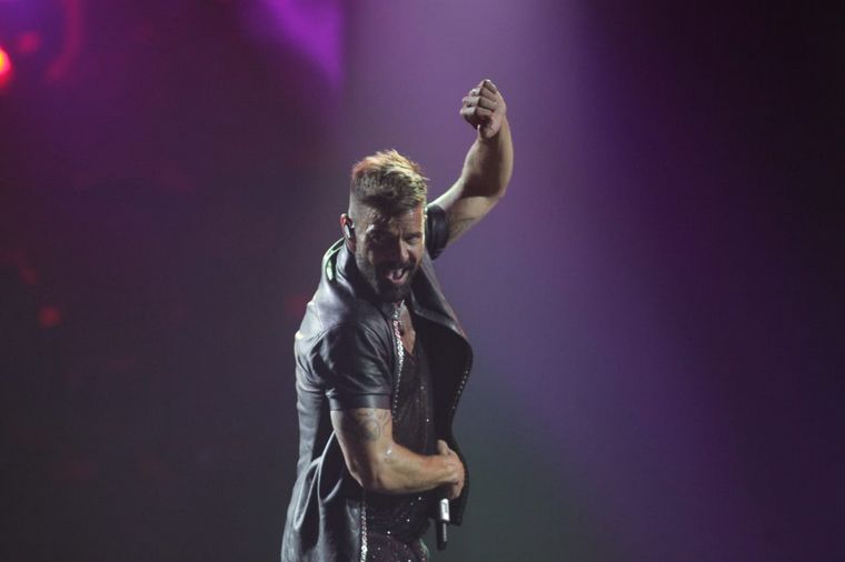 FOTO: El espectacular show de Ricky Martin en Córdoba.