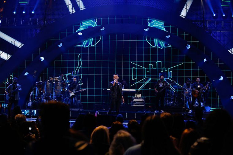 Luciano Pereyra en el Festival de Viña del Mar 