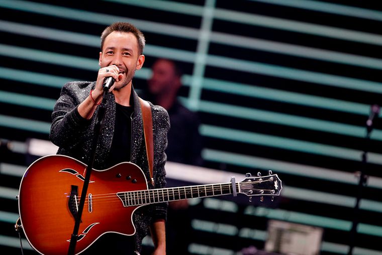 Luciano Pereyra en el Festival de Viña del Mar 