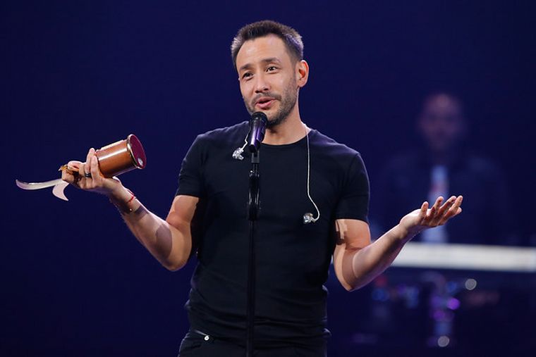 Luciano Pereyra en el Festival de Viña del Mar 