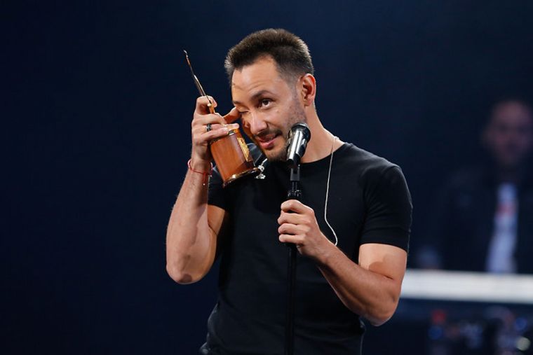 Luciano Pereyra en el Festival de Viña del Mar 