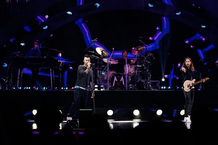 Marron 5 en el Festival de Viña del Mar