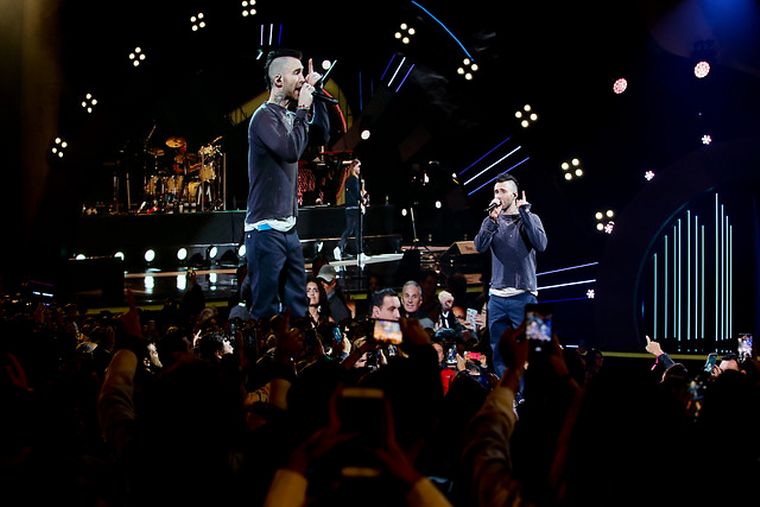 Marron 5 en el Festival de Viña del Mar