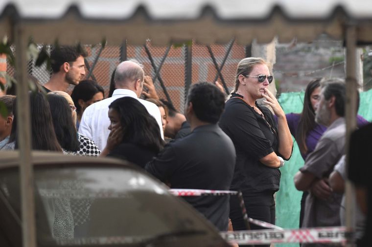 Velaron los restos de Braian Toledo en su casa.