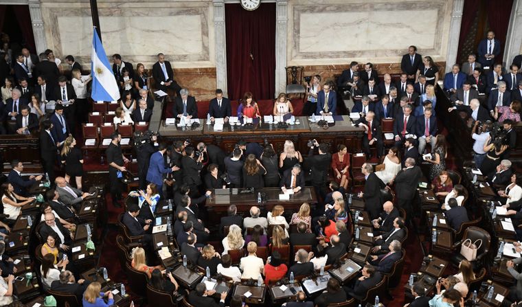 Apertura de sesiones en el Congreso