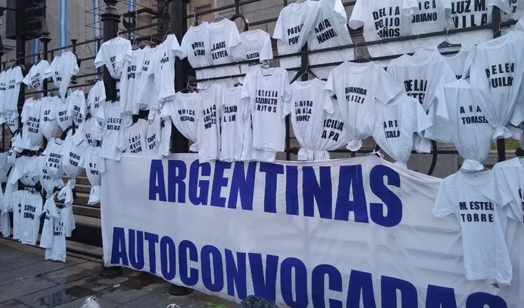 Concentraciones en el Congreso de la Nación por el 9M. 