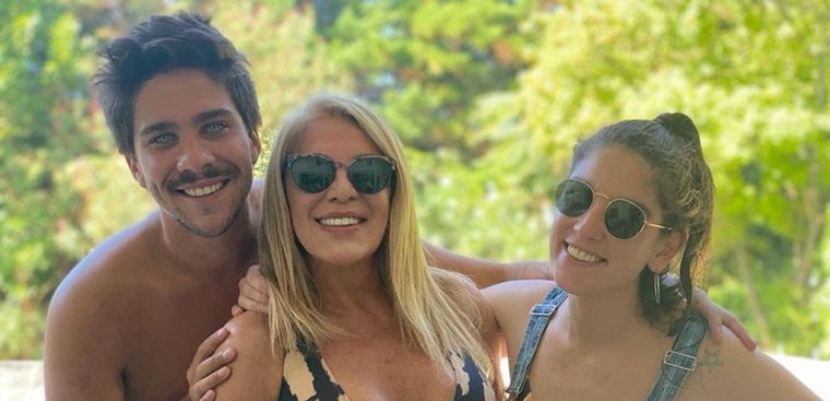 Reina Reech contó que vacunó a sus hijos sólo dos veces.