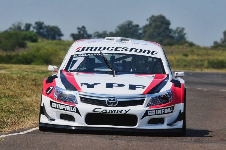 Hernan Palazo debutando en Toyota Gazoo Racing 3º.