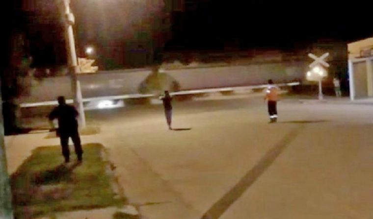 El tran fantasma atravesó Salta, Tucumán y Santiago del Estero.