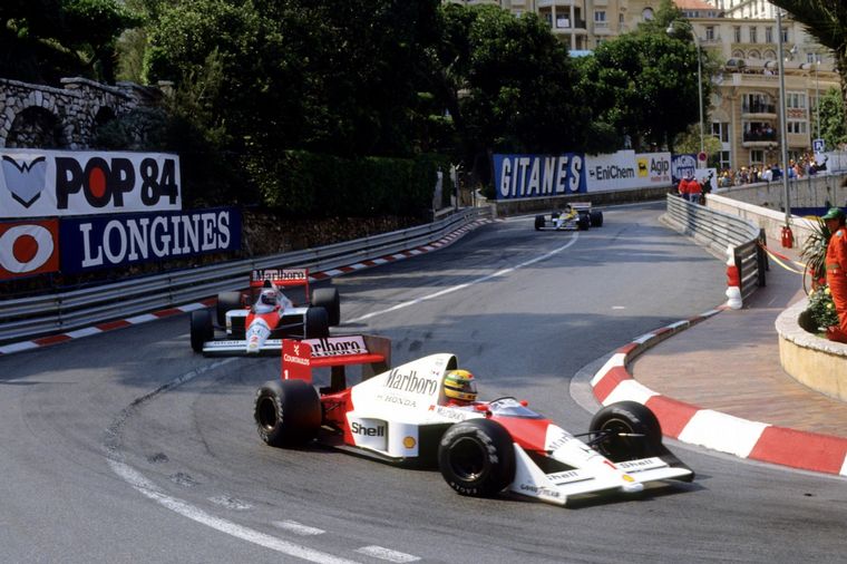 FOTO: Ayrton llegó a McLaren en 1988 para abrazarse definitivamente a la gloria, 3 títulos