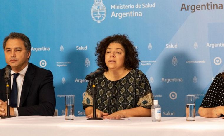 La secretaria de Acceso a la Salud destacó la gran cantidad de casos negativos.