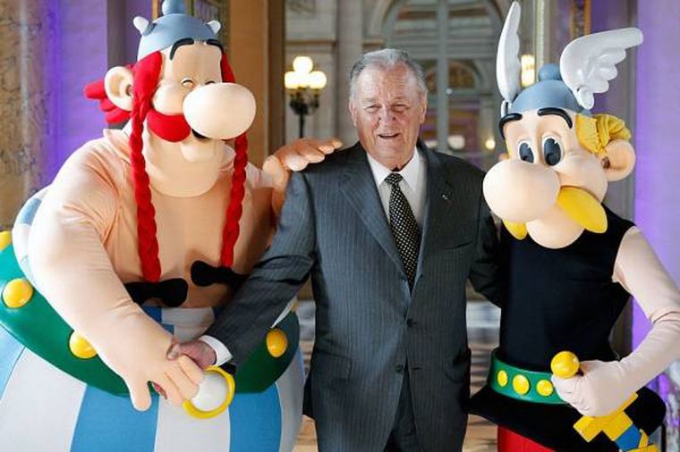 Murió Albert Uderzo, uno de los creadores de Astérix y Obélix