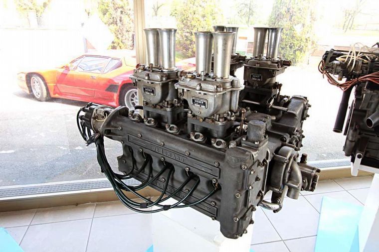 El motor boxer de 8 cilindros para su F1