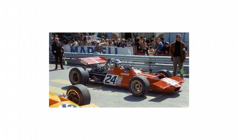 FOTO: Vista cenital del De Tomaso F1 de 1970