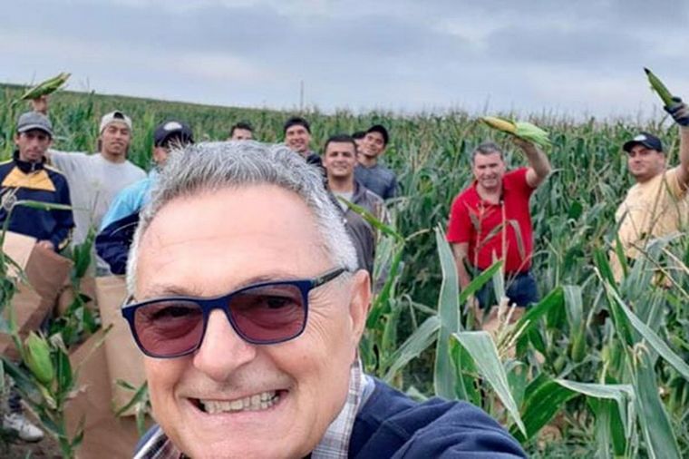 "El campo y la comunidad estamos juntos", dijo Ugartemendía.