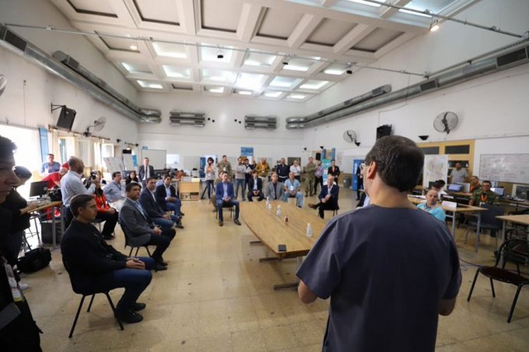 El Centro de Operaciones de Emergencias (COE) (Foto de archivo). 