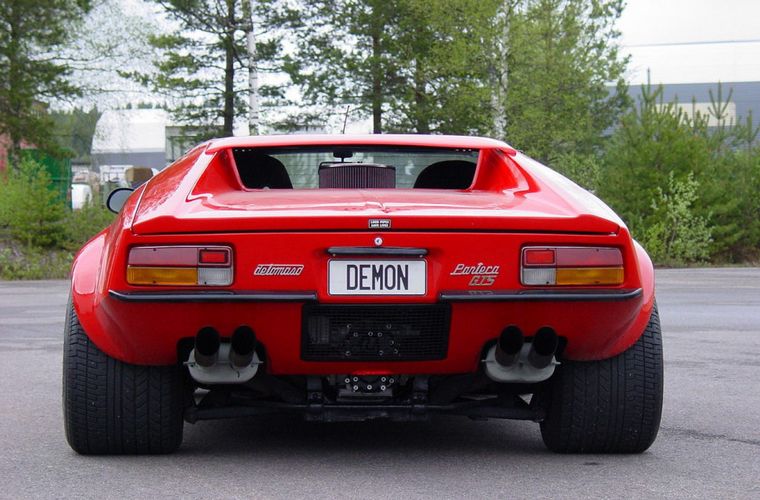 Vista posterior absolutamente "racer" del Pantera