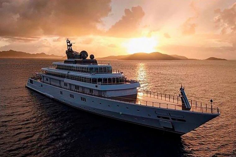 La exclusiva cuarentena de David Geffen.