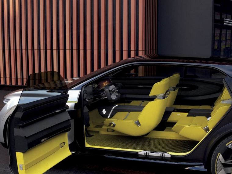 FOTO: Claras líneas futuristas para el concepto eléctrico de Renault