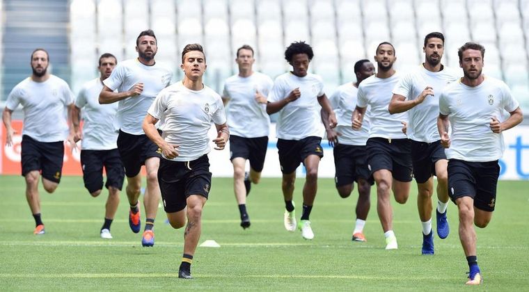 Entrenamiento Juventus