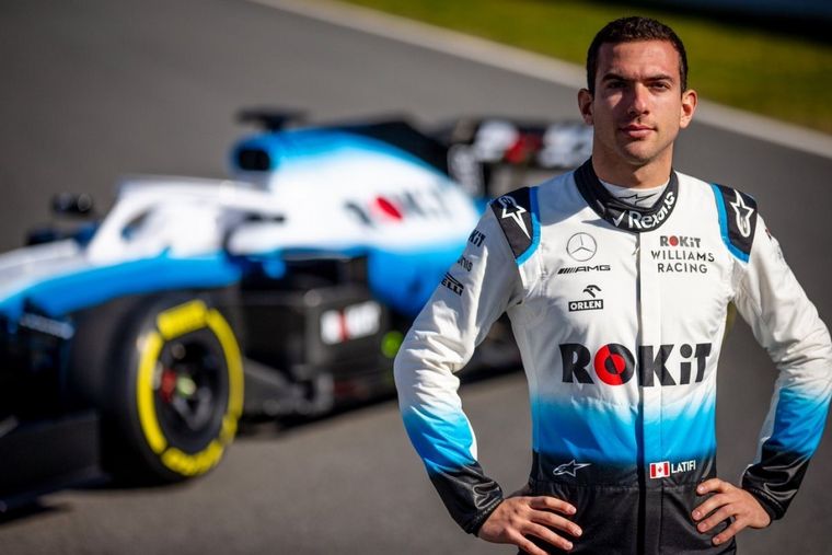 El piloto canadiense Nicholas Latifi debutará este año con Williams en F1