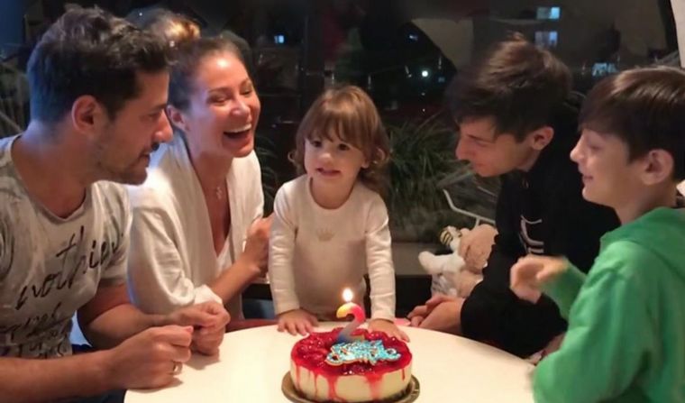 Adabel Guerrero festejó el cumpleaños de su hija