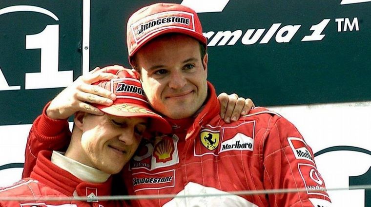 Barrichello contó su relación con Schumacher.