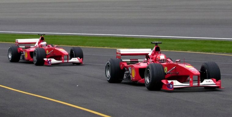 Barrichello y su paso por Ferrari con Schumacher de compañero.