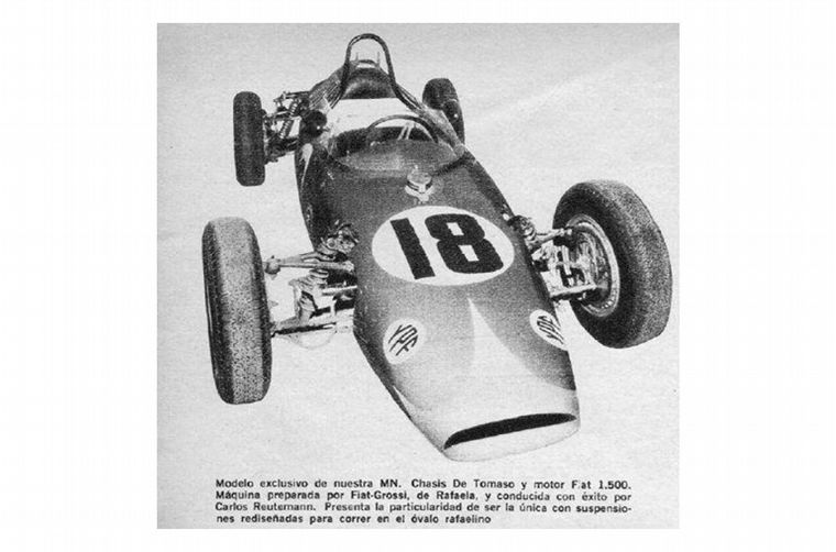 Los hermanos Grossi sabían que tenían un piloto distinto y prepararon un F1 para él