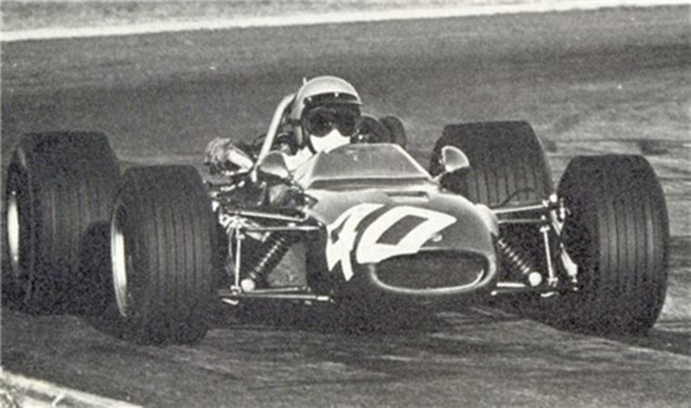 El Tecno Cosworth de Ron Harris no estuvo a la altura nunca