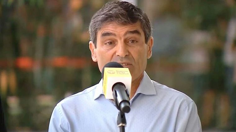 Fernán Quirós, ministro de Salud porteño. 