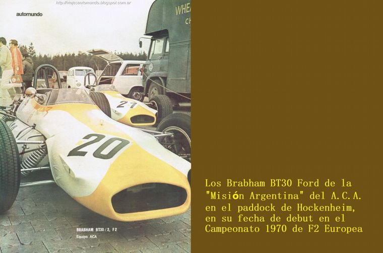 FOTO: Hoy, pieza de museo, el Brabham BT30 F2 será el arma que lleve al Lole a la F1