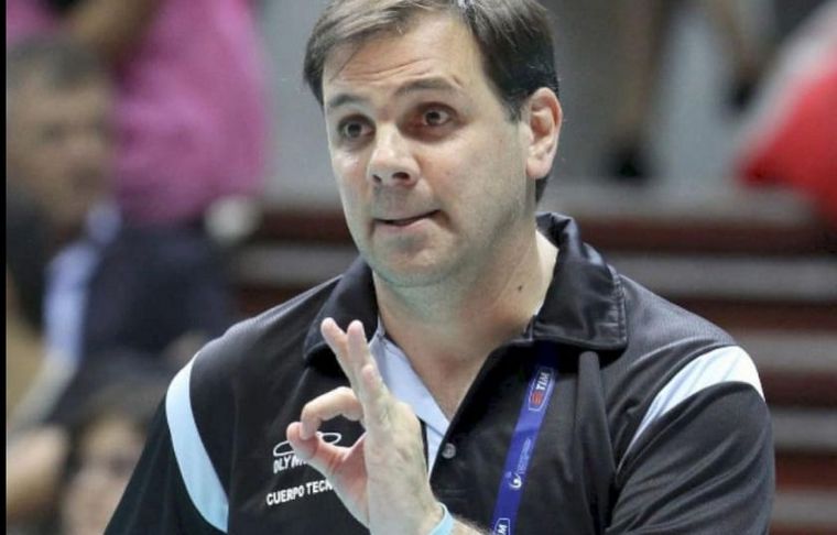 Javier Weber, referente del vóley argentino.