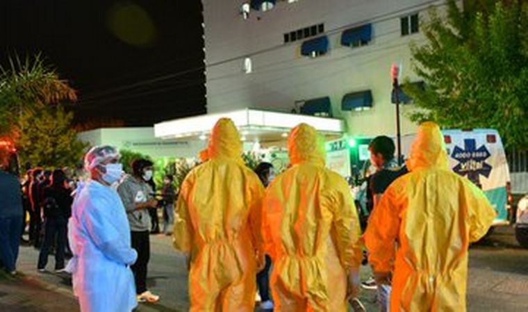 23 infectados en un hospital de Escobar (Foto: El Día de Escobar).