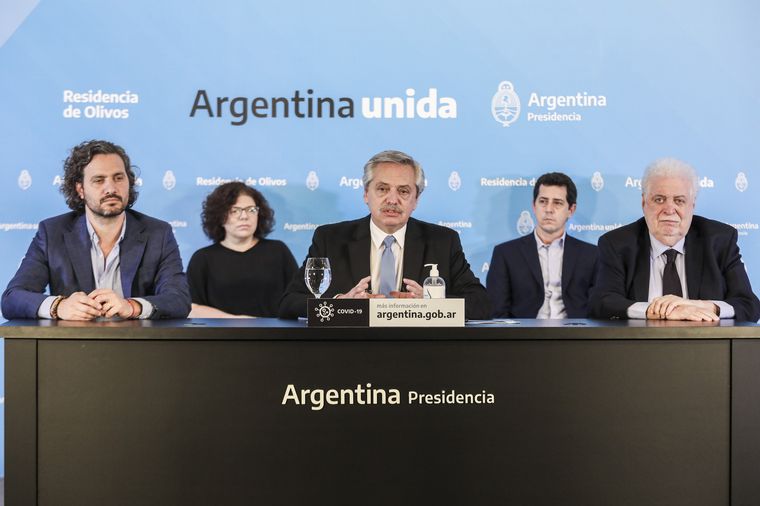 Alberto comunica la extensión de la cuarentena