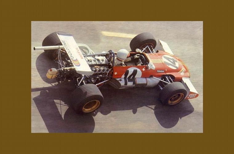 El suizo Regazzoni fue el campeón 1970 con este Tecno Cosworth