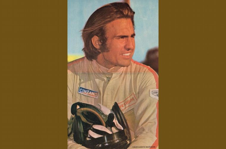 Reutemann debutando en la F1, enero de 1971