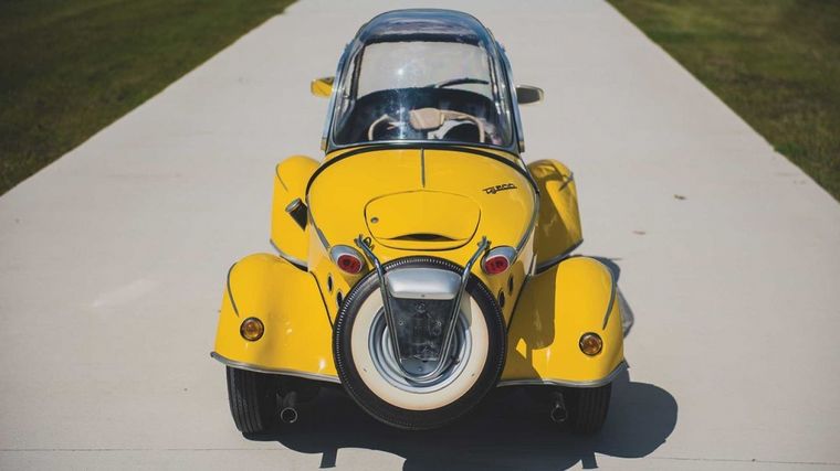 Era un vehículo liviano, angosto y aerodinámico