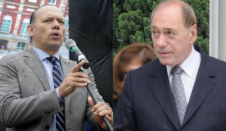 Sergio Berni y Eugenio Zaffaroni