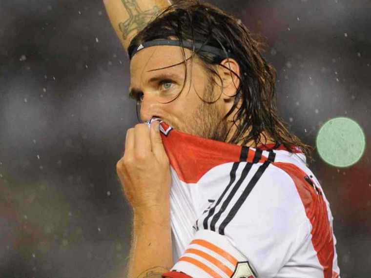 Fernando Cavenaghi, ex goleador de River.
