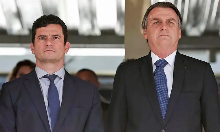 Sérgio Moro, ex ministro de Bolsonaro, declaró este sábado. Foto: Diario Río Negro