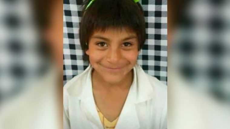 El nene fue visto por última vez el martes por la mañana.