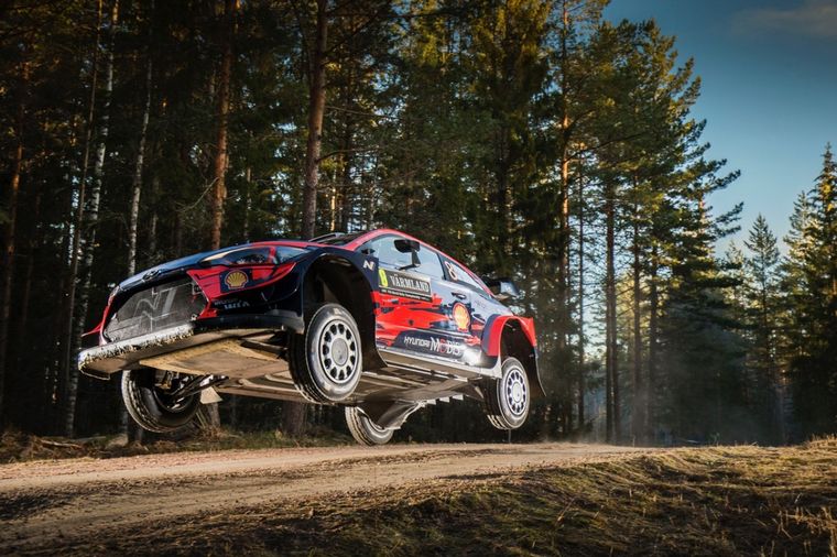 Ott Tänak y su nueva arma, el Hyundai i20 WRC