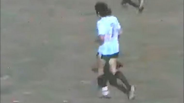 Apareció un video del 