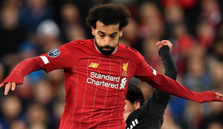 Mohamed Salah, jugador del Liverpool. 