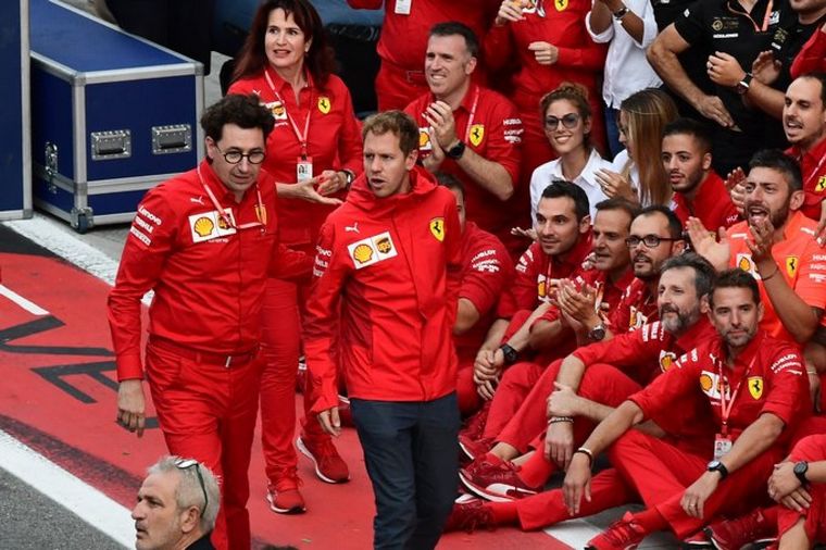 FOTO: "Mi relación con la Scuderia Ferrari terminará a fines de 2020", dijo Vettel