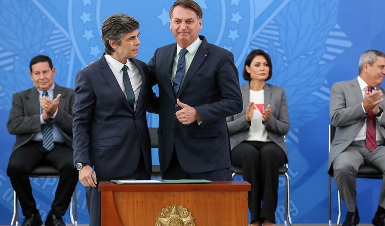 Nelson Teich duró 28 días en el cargo (Foto:Telam)