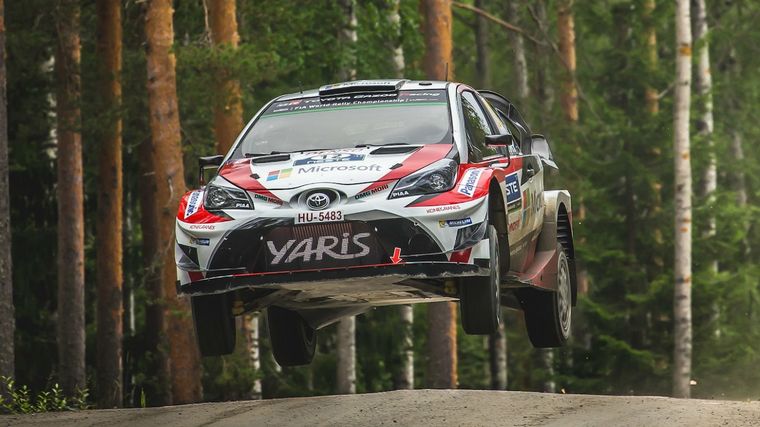 Toyota Gazoo Racing Pondra Cinco Yaris Wrc En Finlandia Carreras