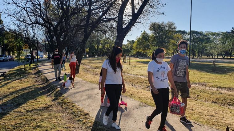 Postales del primer día de salidas recreativas en Córdoba